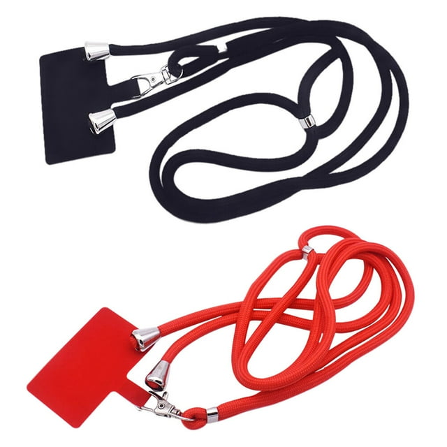 Miangastore Universal Mobile Phone Strap Long Phone Lanyards Adjustable Nylon 2Set 30.3x2.6x0.2In