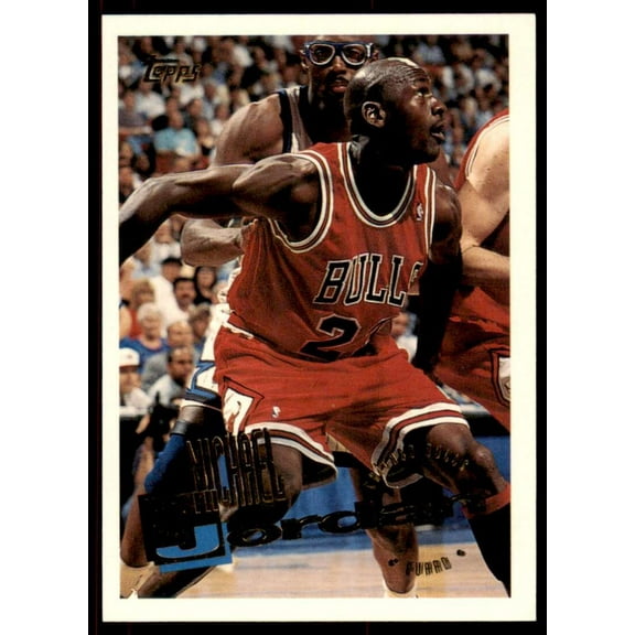 Michael Jordan Card 1995-96 Topps #277
