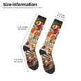 thumbnail image 2 of Rocae Cute Anemone Fish for Novelty Casual compression Socks For Women Men Contrast Color Stockings, 2 of 6