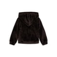 thumbnail image 2 of Minnie Mouse Toddler Girls Velour Sequin Zip-Up Hoodie, Sizes 2T-5T, 2 of 3