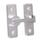 thumbnail image 3 of Pestillo de Puerta, Pestillo de Puerta, Duradero, Antipérdida, Herrajes para Puertas Interiores, Cerradura Deslizante para Granero, Baño, Dormitorio Plata de ., 3 of 8