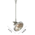 thumbnail image 2 of Jesco Lighting QAS152X6-CH 1 Light Monorail Quick Adapt Low Voltage Spot Light- Chrome Finish, 2 of 2