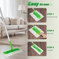 thumbnail image 2 of Dust Removal Paper Hand Free Wash Plus Velvet Electrostatic Dust Removal Paper Lazy Mop Floor Cleaning Artifact, 2 of 5