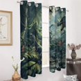 thumbnail image 2 of Jurassic Dinosaur Window Curtain Panels Grommet Blackout Curtains Blackout Curtains for Living Room, 2 of 7