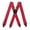 Red, variant on MOJOGO Mens 1.5 In Wide Suspenders Casual X Type Adjustable Elastic Braces Dress Pants Jean Suspender with Strong Clip Navy Free Size