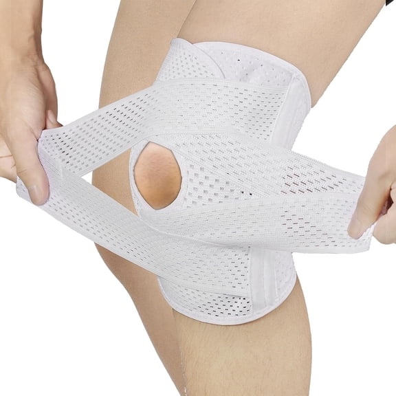 Adjustable Knee Brace for Women,Knee Stabilizer Support for ACL,MCL,Meniscus Wear and Tear Damage,Dual Strap Knee Wrap for Compression and Stability (XX-Large) XX-Large