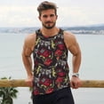 thumbnail image 6 of Salouo Vintage Gaming for Men's Tank Tops,Sleeveless Muscle Shirts for Men Quick Dry Workout Tank Top Gym Muscle Tee Fitness Bodybuilding Sleeveless T Shirt-4X-Large, 6 of 7