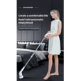 thumbnail image 4 of Electric Spin Scrubber,Cordless Cleaning Brush,Shower Cleaning Brush with 8 Replaceable Brush Heads, Power Scrubber Adjustable Speeds,Adjustable & Detachable Long Handle,Gray, 4 of 5