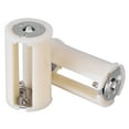thumbnail image 3 of 5 piezas 3 x AA a 1 D tamaño paralelo soporte de batería adaptador de conversión conmutador convertidor caso, 3 of 11