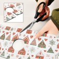 thumbnail image 6 of Yayeee Faucet Mat for Kitchen Sink 14.7" Diatomite Long Splash Guard Pad, Red Nordic Christmas, 6 of 7