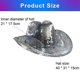 thumbnail image 2 of Sombrero de vaquero de bola de discoteca, sombrero de vaquero de bola espejada, sombrero de despedida de soltera, sombrero espacial de brillo brillante para mujeres, 2 of 6