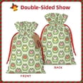 thumbnail image 2 of Pofeuu Cute Chubby Frog Print Burlap Bags with Drawstrings Drawstring Gift Bags Pouch Bag for Thankgiving Birthday Party Gift Wrapping Treats and Party Favors-Medium, 2 of 9