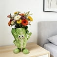 thumbnail image 6 of Bcylexb Vegetable Shaped Vase for Centerpiece, Cute Resin Flower Vase Decorative Flower Pot for Home Kitchen Office Decor, 6 of 6