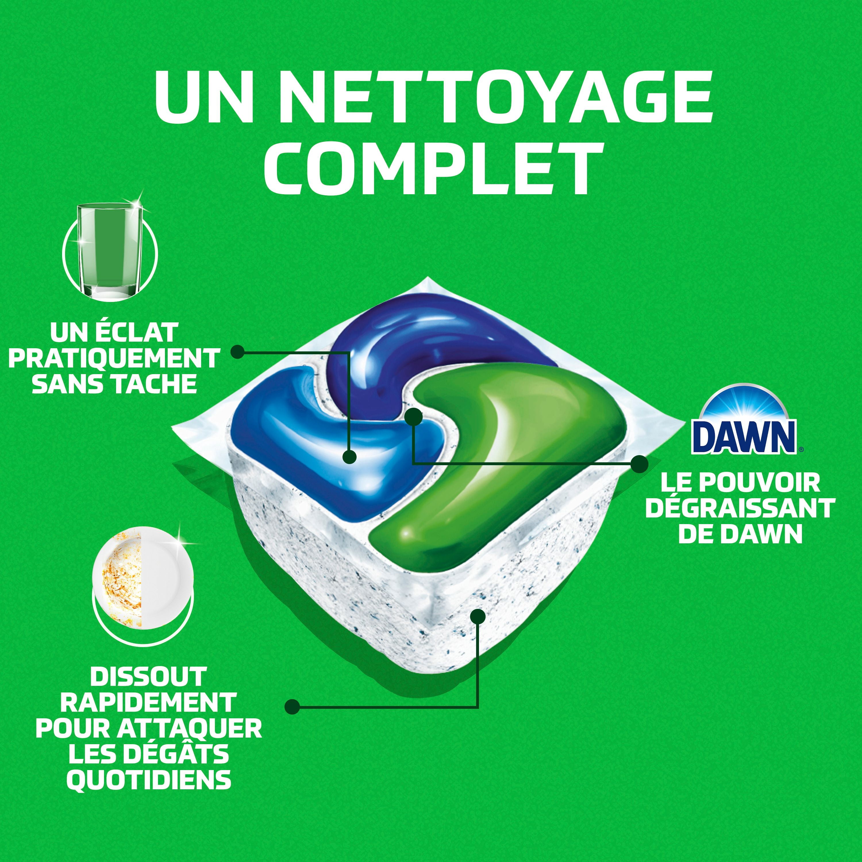 Cascade Complete Action Pacs, Dishwasher Detergent, Fresh 45CT