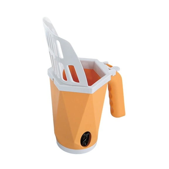 Cat Litter Cat Litter With Container Cat Litter Shovel With Waste Can Removable Cat Litter Holder Large Capacity Portable Cat Litter