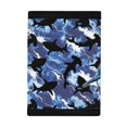 thumbnail image 3 of FUIALDOLG Blue Shark Trifold Card Wallet, Polyester Washable Large Capacity Youth Wallet for Outdoor Sports and Daily Use, 3 of 7