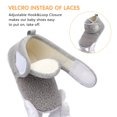 thumbnail image 7 of Barerun Toddler Boys Girls House Slippers Indoor Home Shoes Warm Socks for Kids Grey, 7 of 7