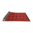 thumbnail image 2 of Ahgly Company Indoor Rectangle Oriental Orange Industrial Area Rugs, 2' x 4', 2 of 4