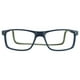 thumbnail image 2 of Gafas de lectura Clic Barat, correa plegable, azul mate, 2,5 veces, 2 of 7