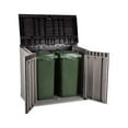 thumbnail image 5 of Toomax Stora Way All Weather XL 7' x 3.5' Storage Shed Cabinet, Taupe, 5 of 8