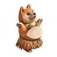 thumbnail image 2 of karymi 3D Shiba Inu Dog Cute Big Bellys Cushioned Protectors Sticker, Super Soft Belly Sticker Anti-Collision Sticker, Cute Decor Sticker for Home and Car, Novelty Gift Gifts for Women, 2 of 4