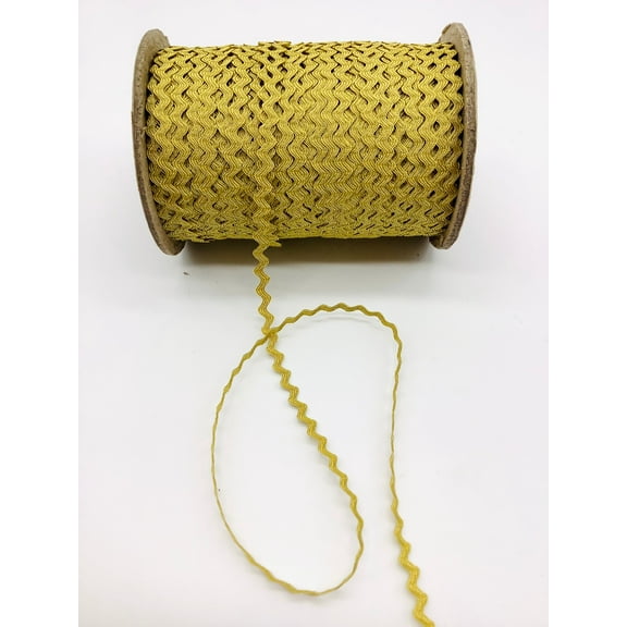 Antique Gold 1/4" Baby Ric Rac