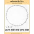 thumbnail image 5 of Chain Belt for Women Metal Waist Chain Fashion Multilayer Chain Belts for Dress, 5 of 7