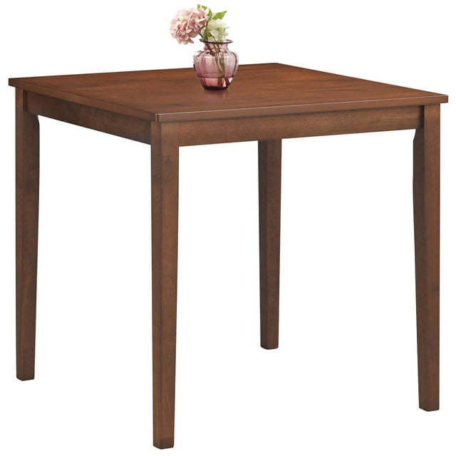 Giantex Wooden Dining Table, Modern Kitchen Table w/Solid Rubber Wood Legs, Square Leisure Table, Home Furniture for Kitchen Dining Room Restaurant