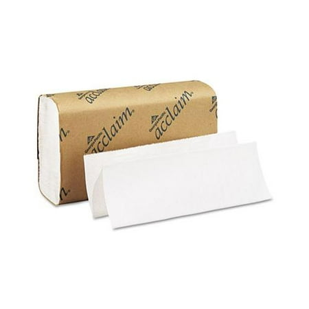 Acclaim Folded Paper Towel, 9-1/4 X 9-1/2, White GPC20204