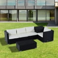 thumbnail image 1 of Outsunny Ensemble de rotin osier 6pc, 1 of 2