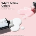 thumbnail image 2 of Set de esmaltes de uñas en gel Modelones, 15 ml, manicura francesa, 2 unidades, 2 of 8