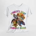 thumbnail image 4 of World's Best Turtle Mom Turtle Sunflower Shirt, Mother's Shirt ID-0408-VFPT, 4 of 8