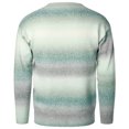 thumbnail image 5 of LYXSSBYX Mens Sweaters for the Winter on Clearance Men's Pullover Sweater Round Neck Gradient Striped Print Colorblock Sweater Autumn and Winter New Casual Plus Size Men's Tops, 5 of 5