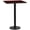Mahogany, variant on Emma + Oliver 30" Square Mahogany Laminate Bar Table Top-18"RD Base