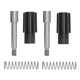 thumbnail image 5 of Trident Screw Set Stainless Steel Trident Screw Set for TELEFUNKEN for ABE and 4.0mm Thread Diameter Tape Recorder, 5 of 5