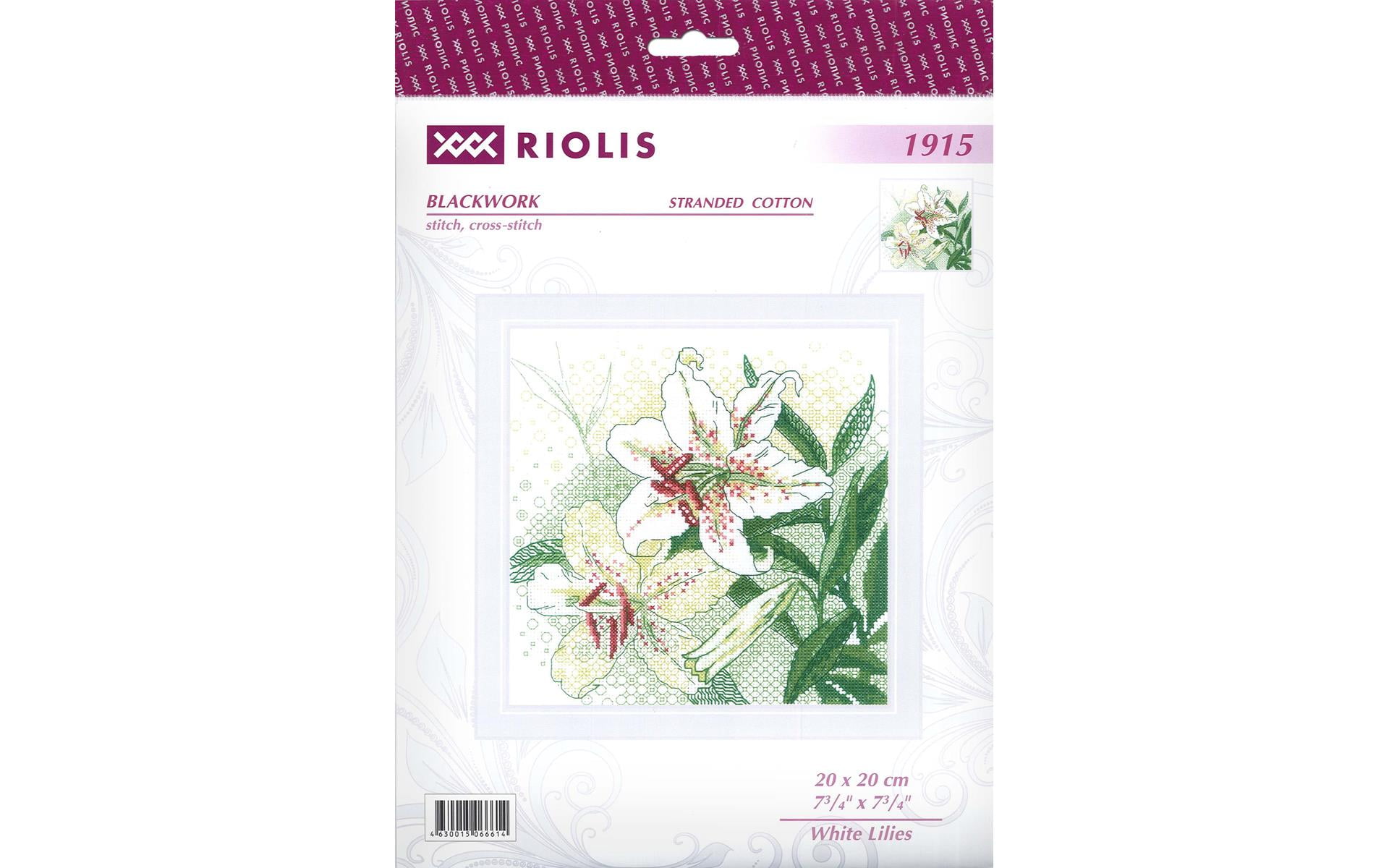 The quality of the RIOLIS Counted Cross Stitch Kit 13.75X13.75 is impeccable - Professional Arts and Crafts Supplies Store
