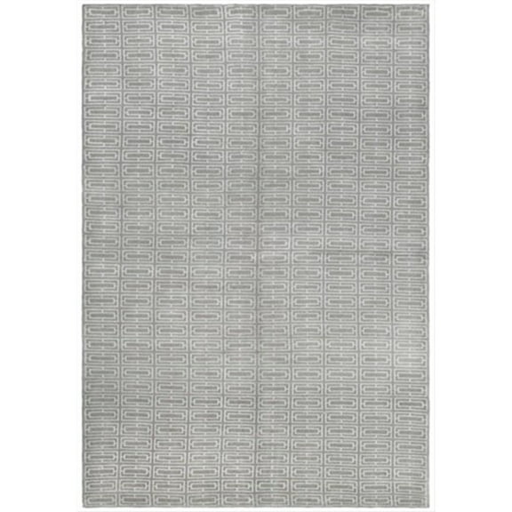 Safavieh  Couture Hand-knotted Tibetan Hanne Modern Wool Rug Grey 9' x 12' 9' x 12'