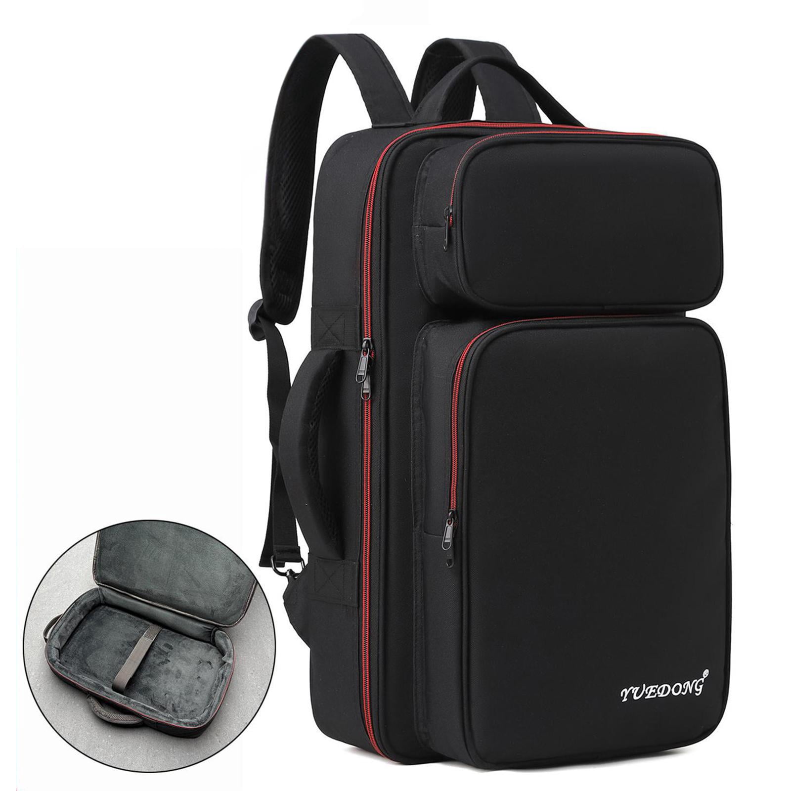 EHJRE Carry Soft Case for Pedal Board Oxford Cloth Shockproof Multi Effects Zipper Bag Large