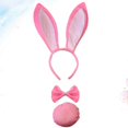 thumbnail image 3 of Bamboohart Ear Hair Accessory Set Black 3Pcs 4.9x3.5x0.4In, 3 of 5