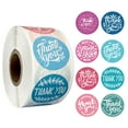 thumbnail image 3 of EROCK 500Pcs 1.5" Thank You Stickers Thank You For Supporting Small Business Labels, 3 of 8