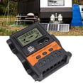 thumbnail image 1 of Controlador de Carga Solar Solar 10a 12V 24V Regulador de Panel Solar Autico Completo Con Puertos Duales Usb y CC Para Barco RV, 1 of 7