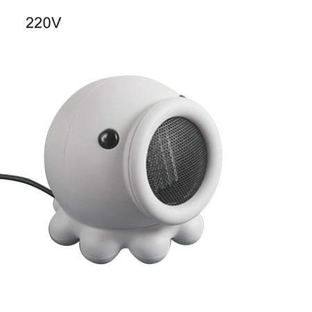 Octopus Design Mini Electric Heater Portable Space Home Office Winter Warmer Fan Air Heater