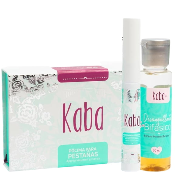 Kaba Serum Pesta&ntilde;as Tratamiento para Crecimiento de Pesta&ntilde;as con Pantenol y Biotina - Lash Serum Para Pesta&ntilde;as y Cejas m&aacute;s Fuertes, Voluminosas y Largas - S
