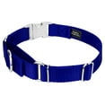thumbnail image 4 of Country Brook Petz® Bright Royal Blue Heavyduty Nylon Martingale with Premium Buckle, Large, 4 of 6