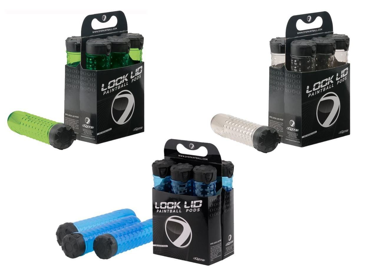 Lime 6 Pack Dye Lock Lid Pods 