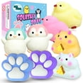 thumbnail image 1 of Paquete Squishy de juguetes antiestrés hechos a mano JANESVISSY Taba para niños, 1 of 6