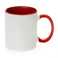 thumbnail image 1 of INTBUYING 36pcs 11oz Blank Sublimation Ceramic Mug with Various Colors Inner/Handle Coffee Tea Mugs, 1 of 1