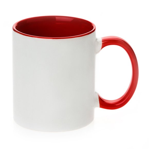 INTBUYING 36 Pcs 11oz Tasse en Céramique Vierge pour Sublimation avec Diverses Couleurs Tasse à Café/thé avec Poignée