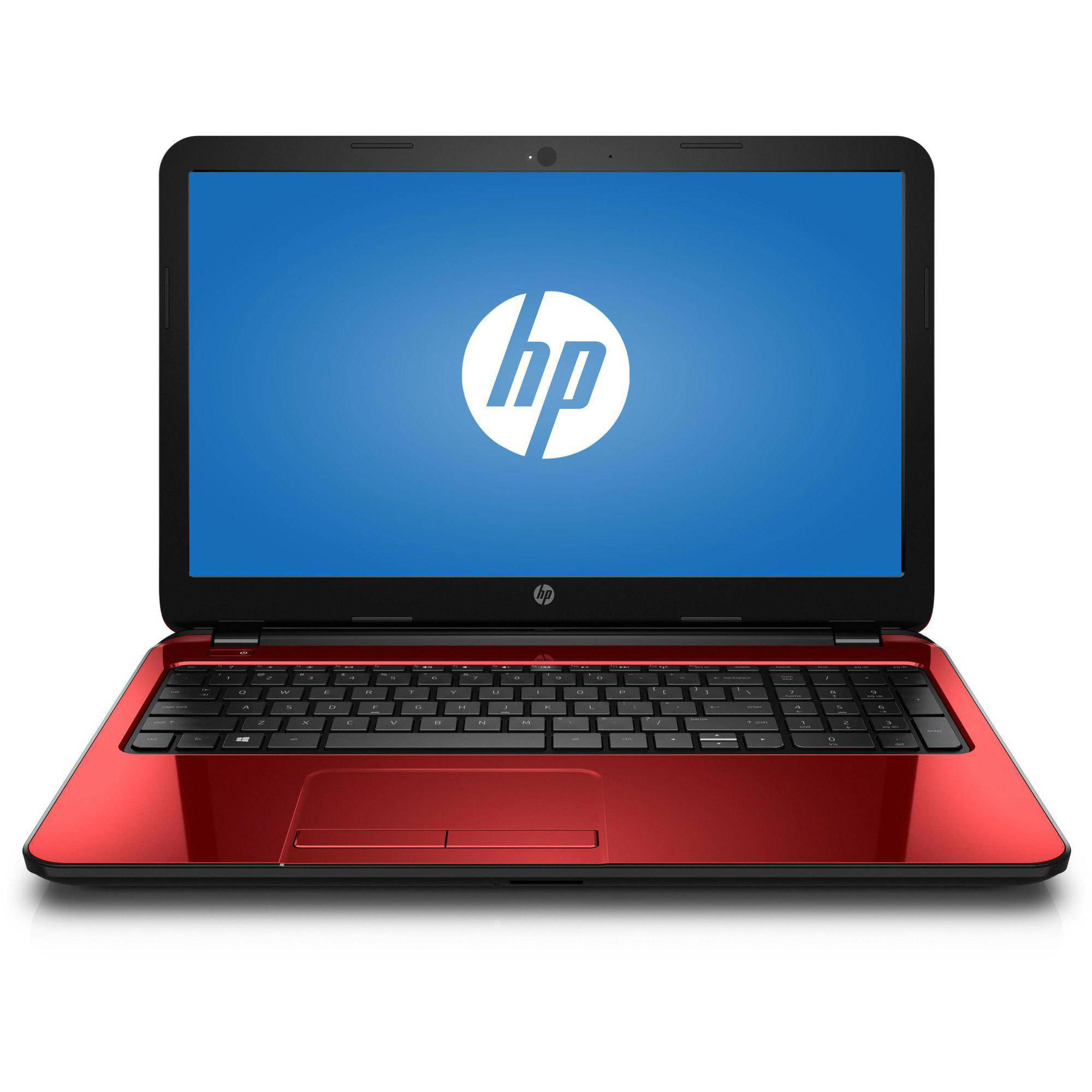 Refurbished HP Flyer Red 15.6" 15-G273NR Laptop PC with AMD Quad-Core