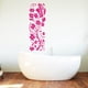 thumbnail image 4 of Adhesivo decorativo de pared extraíble con flores de ratán: despegable y pega. Adhesivos de pared con flores de ratán, color negro, 4 of 5